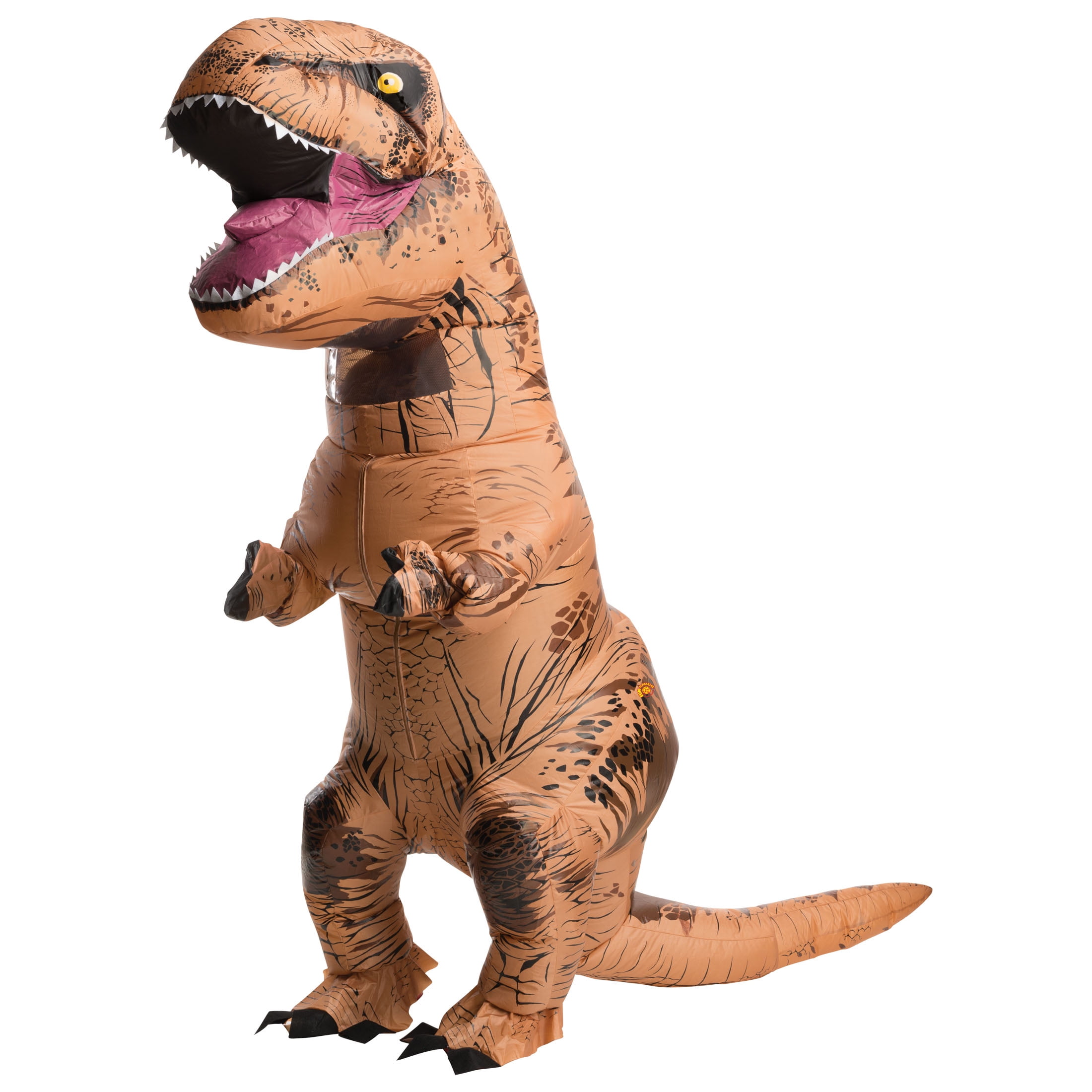 Double-person Triceratops Dinosaur Costume With Red Skin