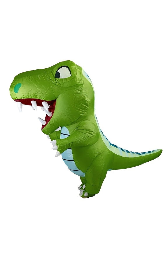 Inflatable T-Rex Costume - Cute Dinosaur Blow-Up Outfit for Parties, Halloween & Events | Fits Adults (4.9-6.2 ft)