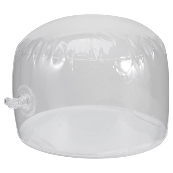 NICEXMAS Dome Design Hat Display Stand, Clear Inflatable Hat Support for Travel and Daily Use