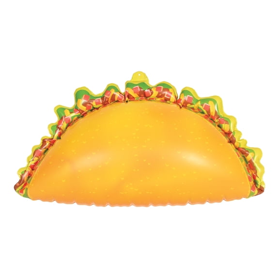 Inflatable Taco, 9" x 16", (1/Pkg)