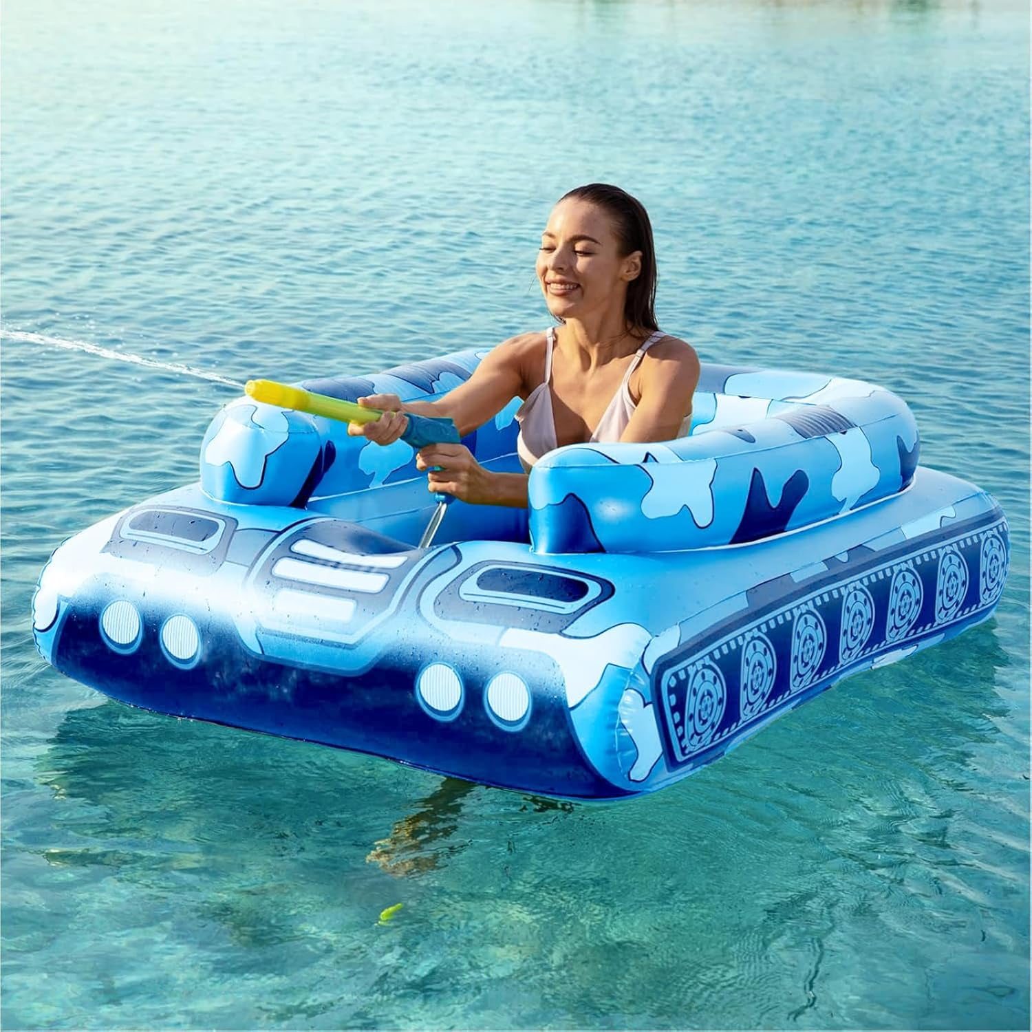 Inflatable Tank Pool Floats Adults - Jasonwell Kids Pool Floaties ...