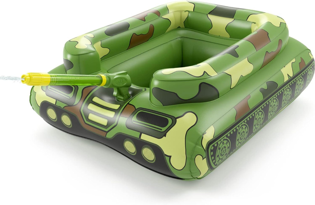 Inflatable Tank Pool Floats Kids Toddler Pool Floaties Swimming Pool