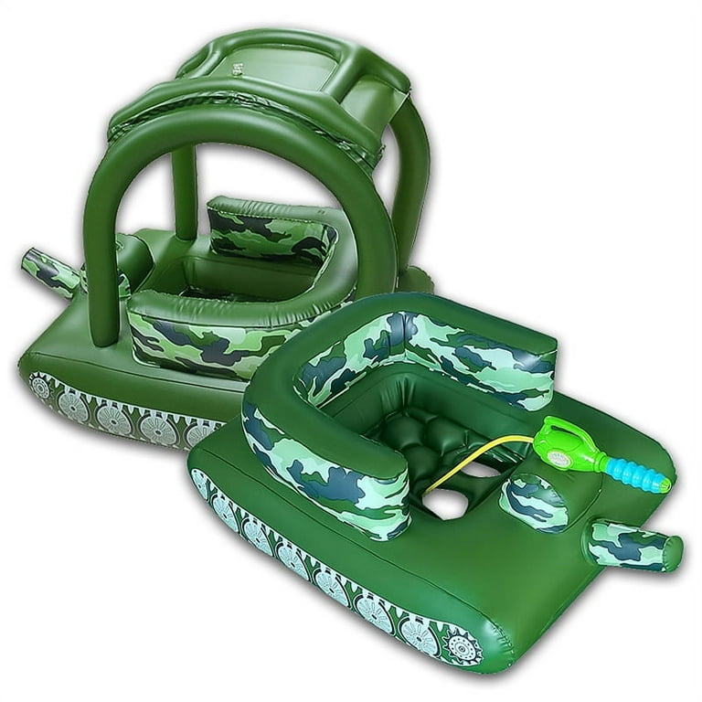 Summer Inflatable Tank Pool Floats for Children with Water Cannon