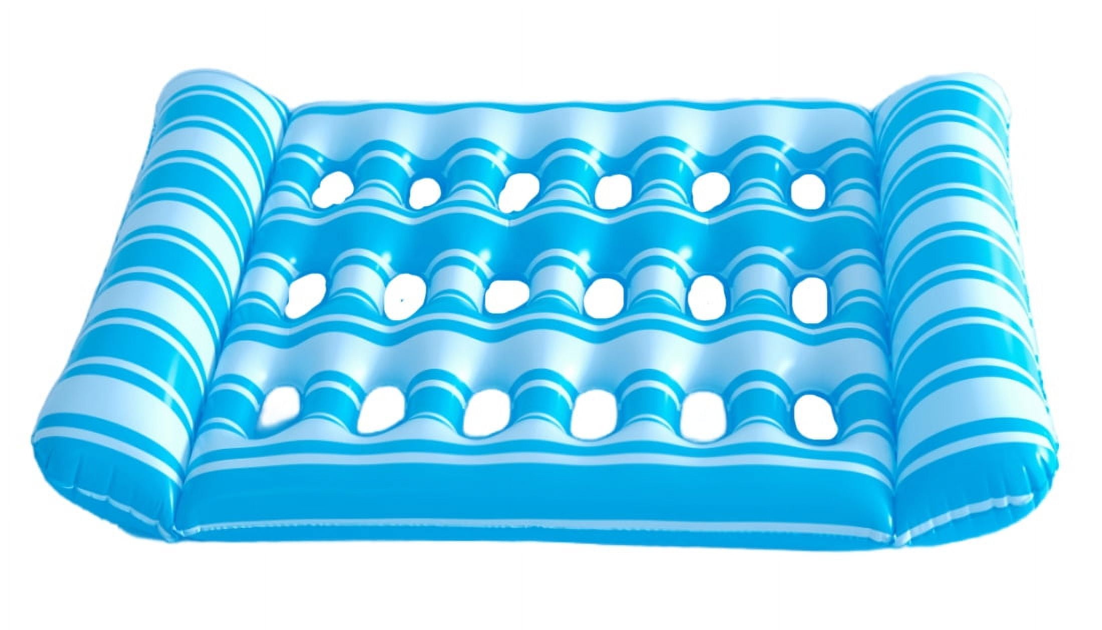 Inflatable Tanning Pool Floats Bed for Adults, Portable Floating