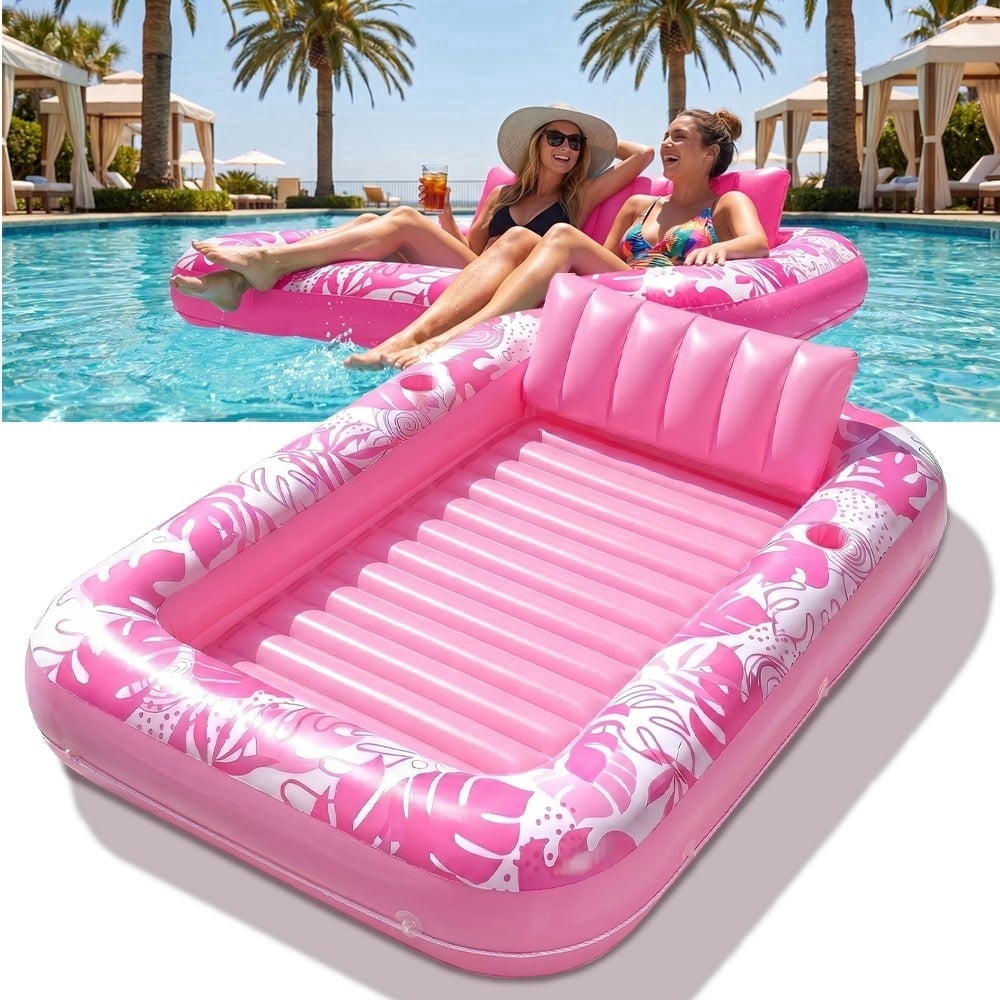 Tanning Raft Welan Inflatable Tanning Pool Lounger Float, 70