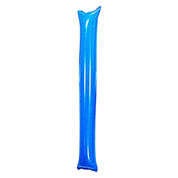 Inflatable Thunder Sticks Noise Makers For Sports Events, Plastic Cheering Clapper Spirit Sticks, Fan Cheerleading Boom Sticks For Game Day, Blue