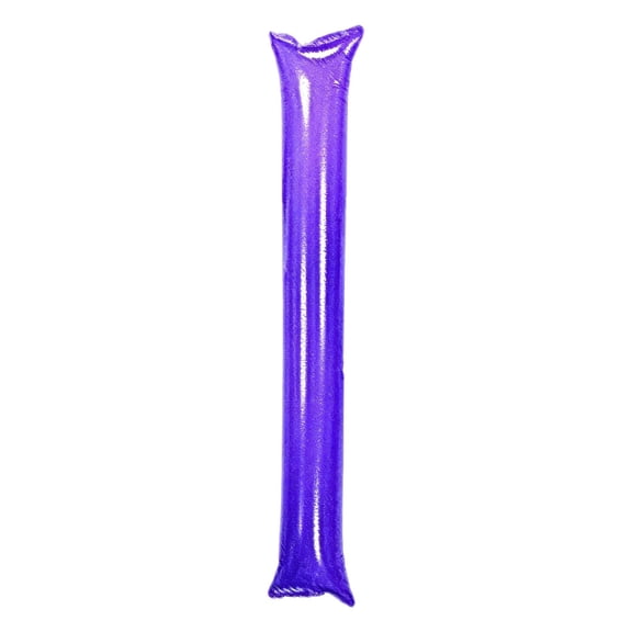 Inflatable Thunder Sticks Noise Makers For Sports Events, Plastic Cheering Clapper Spirit Sticks, Fan Cheerleading Boom Sticks For Game Day, Purple