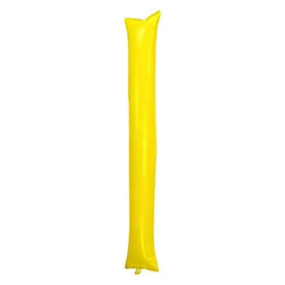 Inflatable Thunder Sticks Noise Makers For Sports Events, Plastic Cheering Clapper Spirit Sticks, Fan Cheerleading Boom Sticks For Game Day, Yellow
