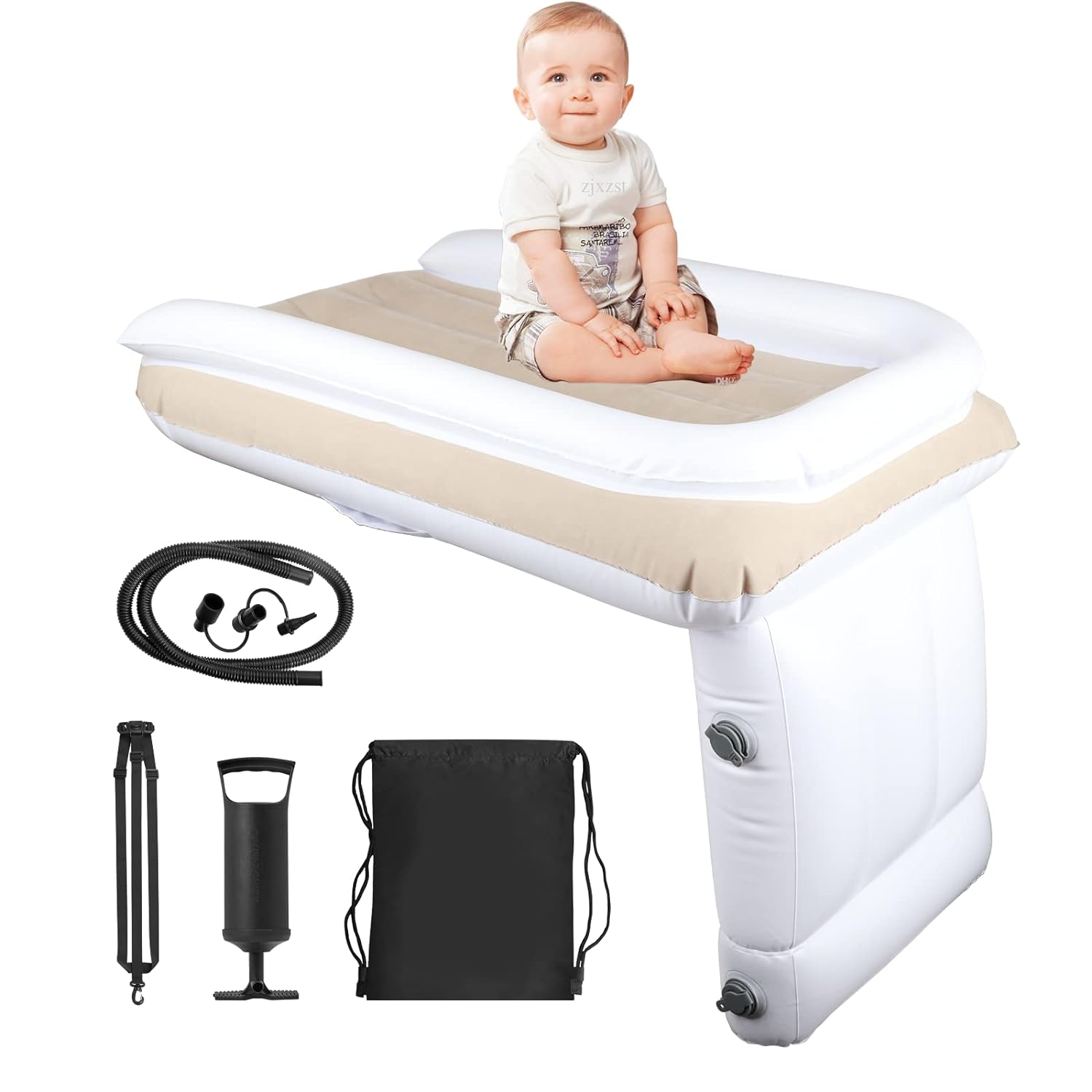 Inflatable Toddler Airplane Bed, Kids Bed Airplane, Plane Bed for Kids