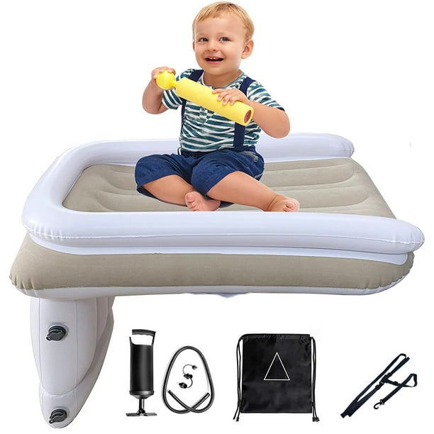 Inflatable Toddler Travel Bed, Baby Airplane Seat Extender, Inflatable