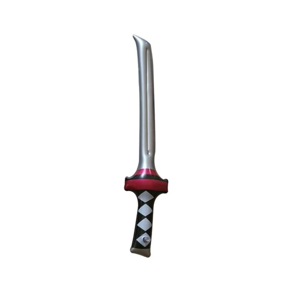Inflatable Toy Sword Prop Silver Party Accessory For Themed Events Dress-Up Parties And Pool Games Silver-75X14Cm