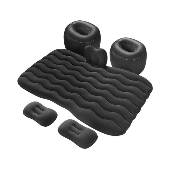 Inflatable Travel Bed for Cars SUV Ergonomic Rest Solution Comfort Folding Sleeping Inflatable Travel Mattress