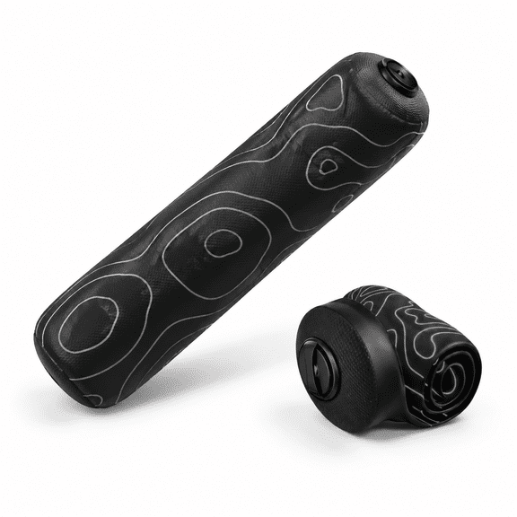 Inflatable Travel Foam Roller 15 X 5 In Topo Black