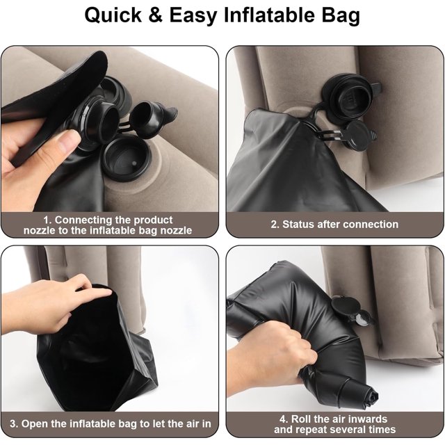 Inflatable Travel Pillow Travel Pillow Inflatable Airplane for Sleeping