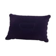thumbnail image 1 of Inflatable Travel Pillow, Small Squared Air Pillow for Traveling Holiday Trip Hiking Camping Napping Neck Lumbar Support, Portable Compact Air Pillow for Home Office,17x10.6 Inch, 1 of 5
