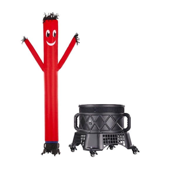 Inflatable Tube Man 20ft with Blower, Wacky Waving Dancer for Business, Outdoor Advertising, Store Promotion, Party Decoration, IPX3 Waterproof