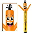 thumbnail image 1 of Inflatable Tube Man Cheese Steak Wacky Wavy Dancing Guy for Outdoor Decoration Advertising Business Promotion - Food Theme (Blower Not Included), 1 of 8