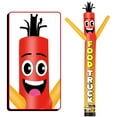 thumbnail image 1 of Inflatable Tube Man Food Truck Wacky Wavy Dancing Guy for Outdoor Decoration Advertising Business Promotion (Blower Not Included), 1 of 8