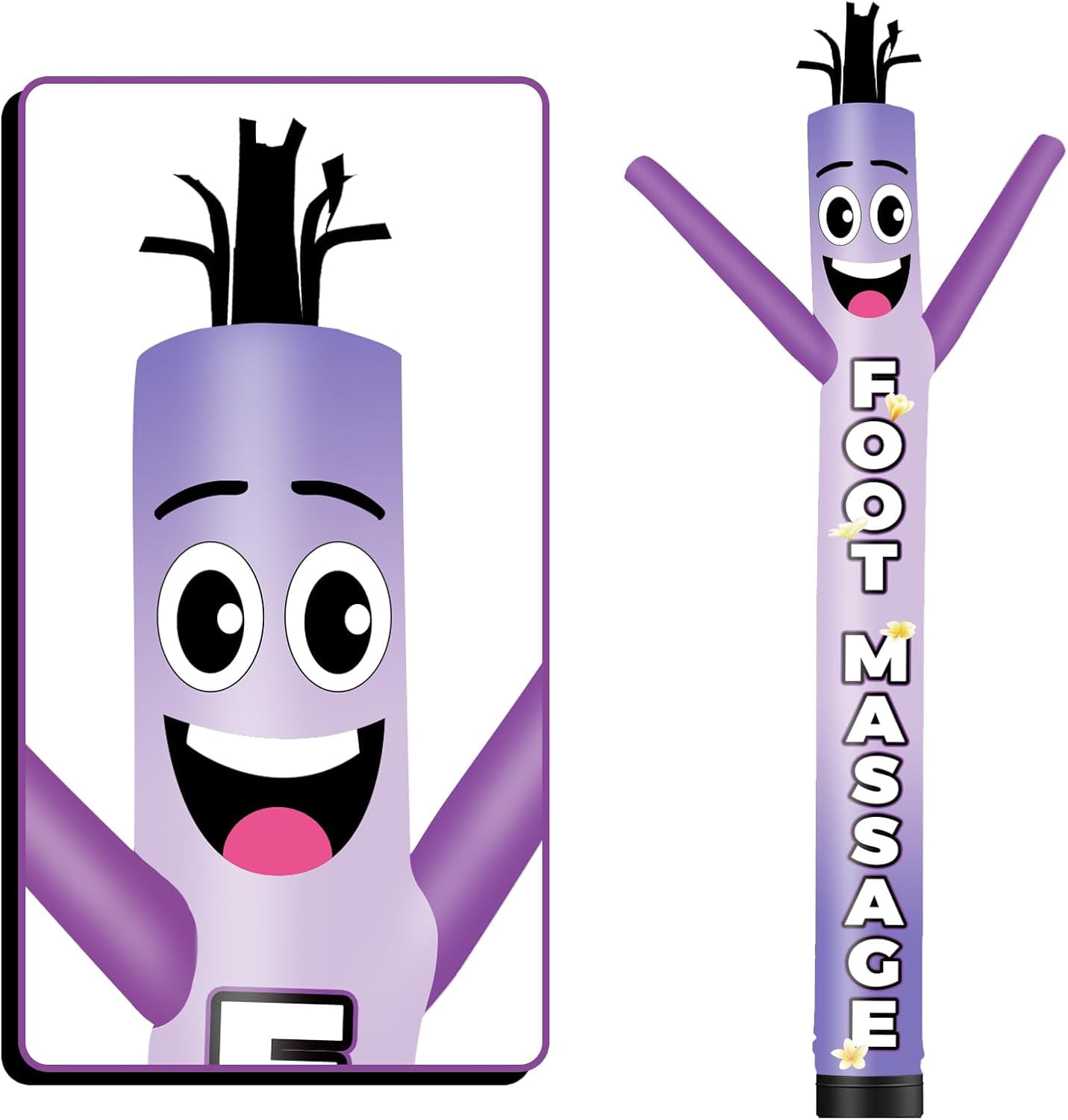 Inflatable Tube Man Foot Massage Wacky Wavy Dancing Guy for Outdoor ...
