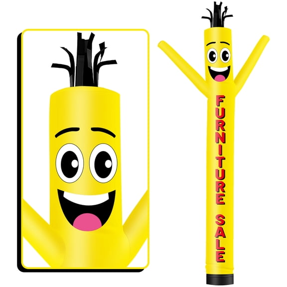 Inflatable Tube Man Furniture Sale Wacky Wavy Dancing Guy for Outdoor Decoration Advertising Business Promotion (Blower Not Included)