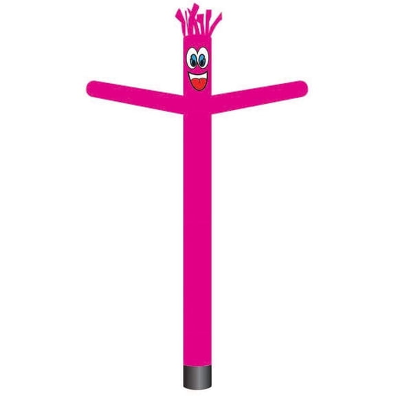 Inflatable Tube Man Guy 18ft - Solid Magenta Color - Body only, Without air Blower