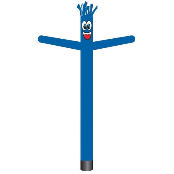 Inflatable Tube Man Guy 18ft - Solid Medium Blue Color - Body only, Without air Blower