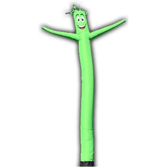 Inflatable Tube Man Guy 6ft - Solid Lime Green Color - Body only, Without air Blower