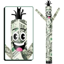 Inflatable Tube Man Money Wacky Wavy Dancing Guy  for Outdoor Decoration Advertising Business Promotion (Blower Not Included)