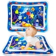 thumbnail image 1 of Inflatable Tummy Time Mat,BUSATIA Premium Baby Water Play Mat for Infants and Toddlers Baby Toys for 3 to 24 Months,Fun Activity Center Play Mat Gift for Boy & Girl Newborn Early Sensory, 1 of 7