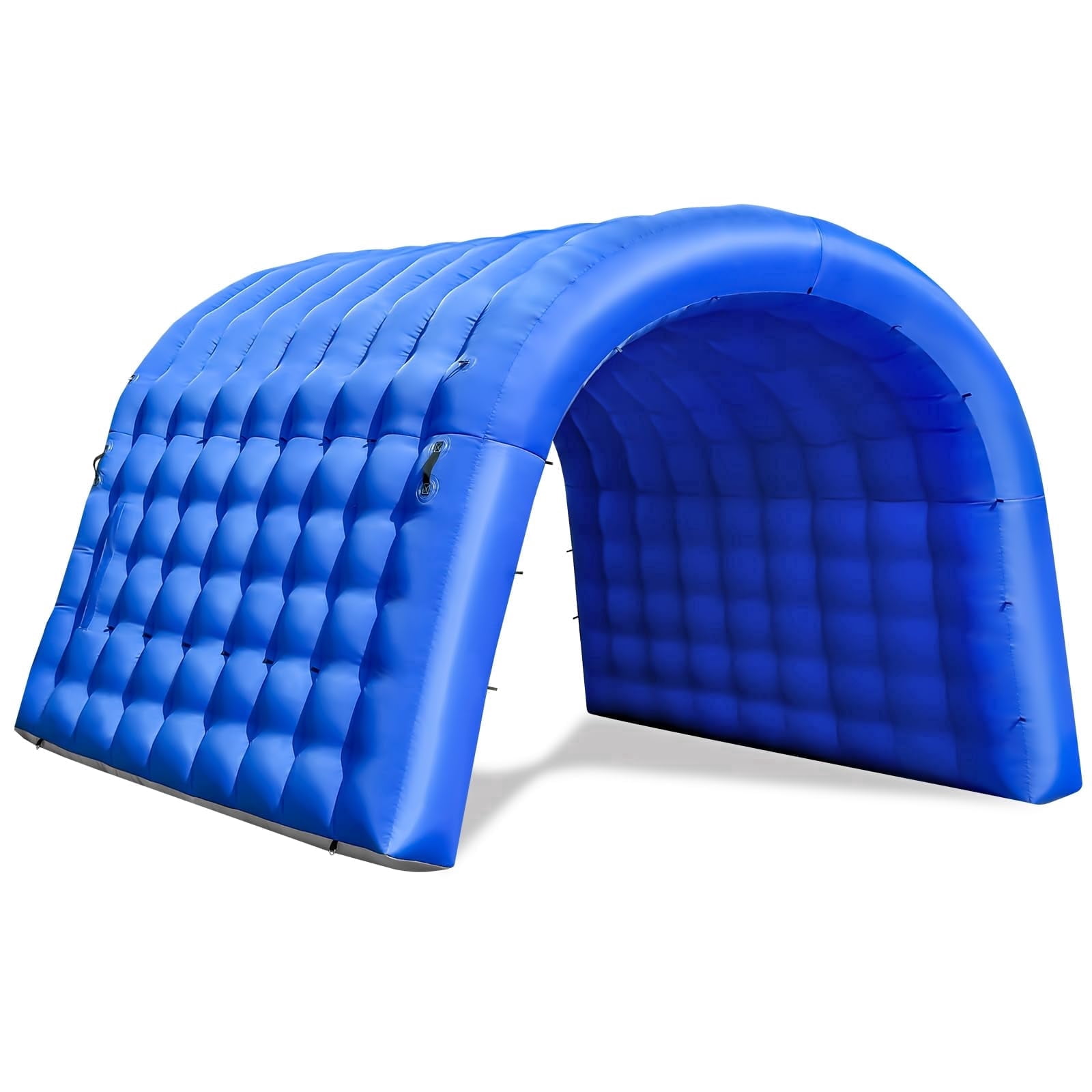 Inflatable Tunnel Sports Entrance with Internal Blower, 10x10x9ft Inflatable Tunnel Tent for Business Advertising Event Exhibition Promotion,Street,Shop,Supermarket,School Blue