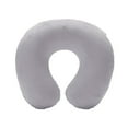 thumbnail image 1 of Inflatable U-Shape Neck Pulvinus Coffee 29x27cm Outdoor Travel, 1 of 6