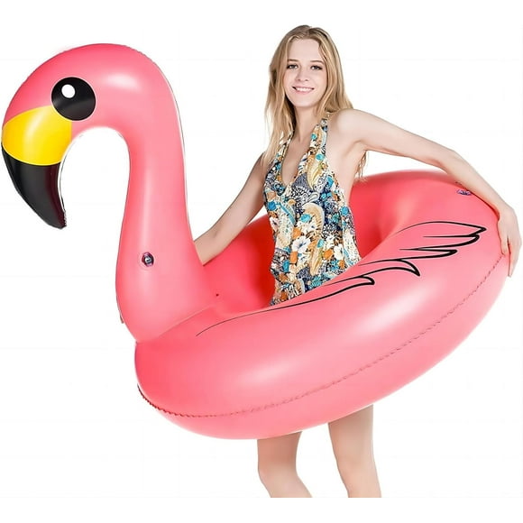Inflatable Unicorn Flamingo Pool Floats - Pool Floaties Inflatables Rafts for Swimming Pool Tubes for Floating Lake Beach Floaty Swim Rings Pool Party Toys for Adults Kids