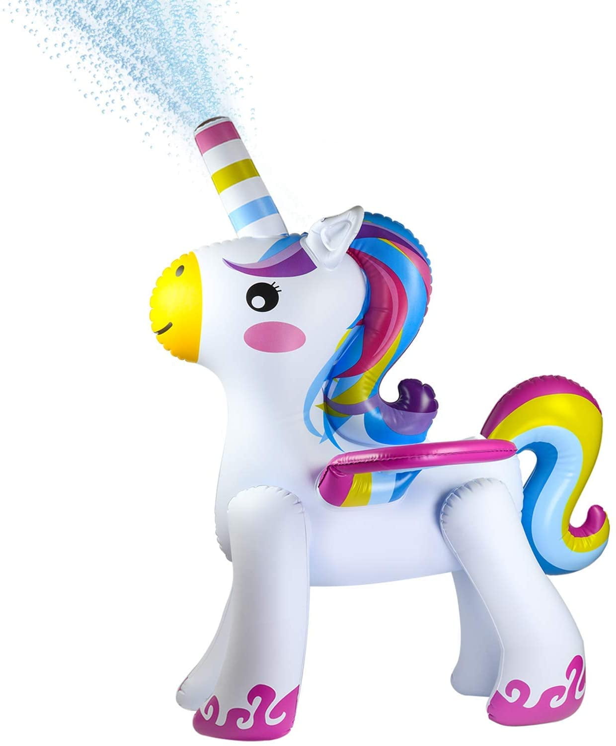 Prextex Giant Inflatable Unicorn Water Sprinkler | Summer