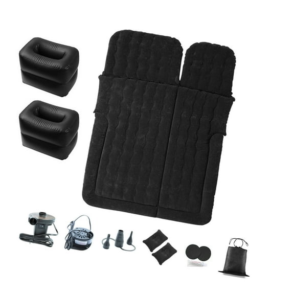 Inflatable Vehicle Mattress 250kg Capacity With Builtin Pumps 3 Minutes Setups Antislip Surfaces For Road Trip