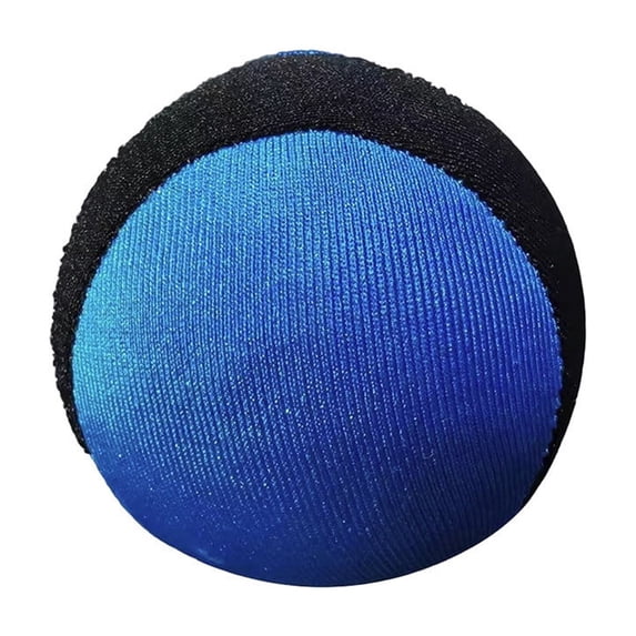 Inflatable Water Bouncing Balls for Kids, Assorted-Color PVC Small-Sized Water Balls, High Bounce Ball Sensory Fidget Toys for Pool Party, Beach, Summer Water Play - Blue, 1 Pcs