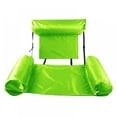 thumbnail image 1 of Inflatable Water Hammock Pool Float Floating Bed Lounge Chair Foldable Floating Row Chair Beach Swimming Pool Pool Seat for Indoor Outdoor, 1 of 9