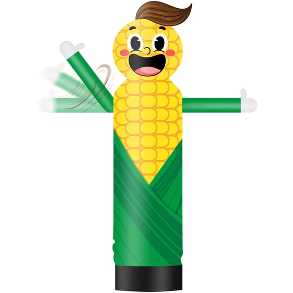 Inflatable Wavers Corn One-Arm Waving Tube Man Wacky Wavy Dancing Guy for Outdoor Decoration Advertising Business Promotion (Blower Not Included)