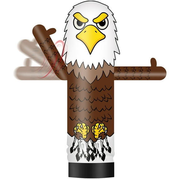 Inflatable Wavers Eagle One-Arm Waving Tube Man Wacky Wavy Dancing Guy for Outdoor Decoration Advertising Business Promotion (Blower Not Included)