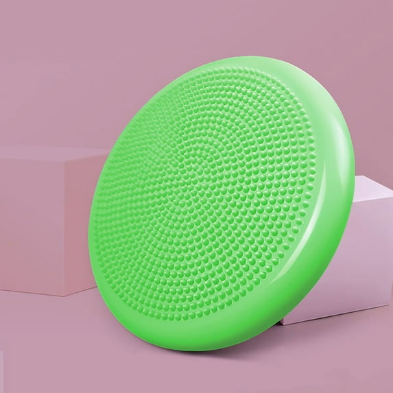 Inflatable Wobble Cushion Balance Disc Wiggle Seat for Core Stability Strengthening Posture Improvement Physical Exercise Therapy Home Gym Classroom Fitness Training