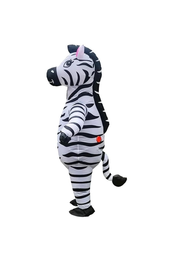 Inflatable Zebra Costume - Fun Inflatable Outfit for Parties & Role-Play, Adult (4.96.2 ft) Inflatable Party Cosplay Costume