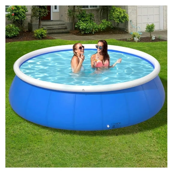 Inflatable swimming pool 183*51 inflatable coil mesh pool