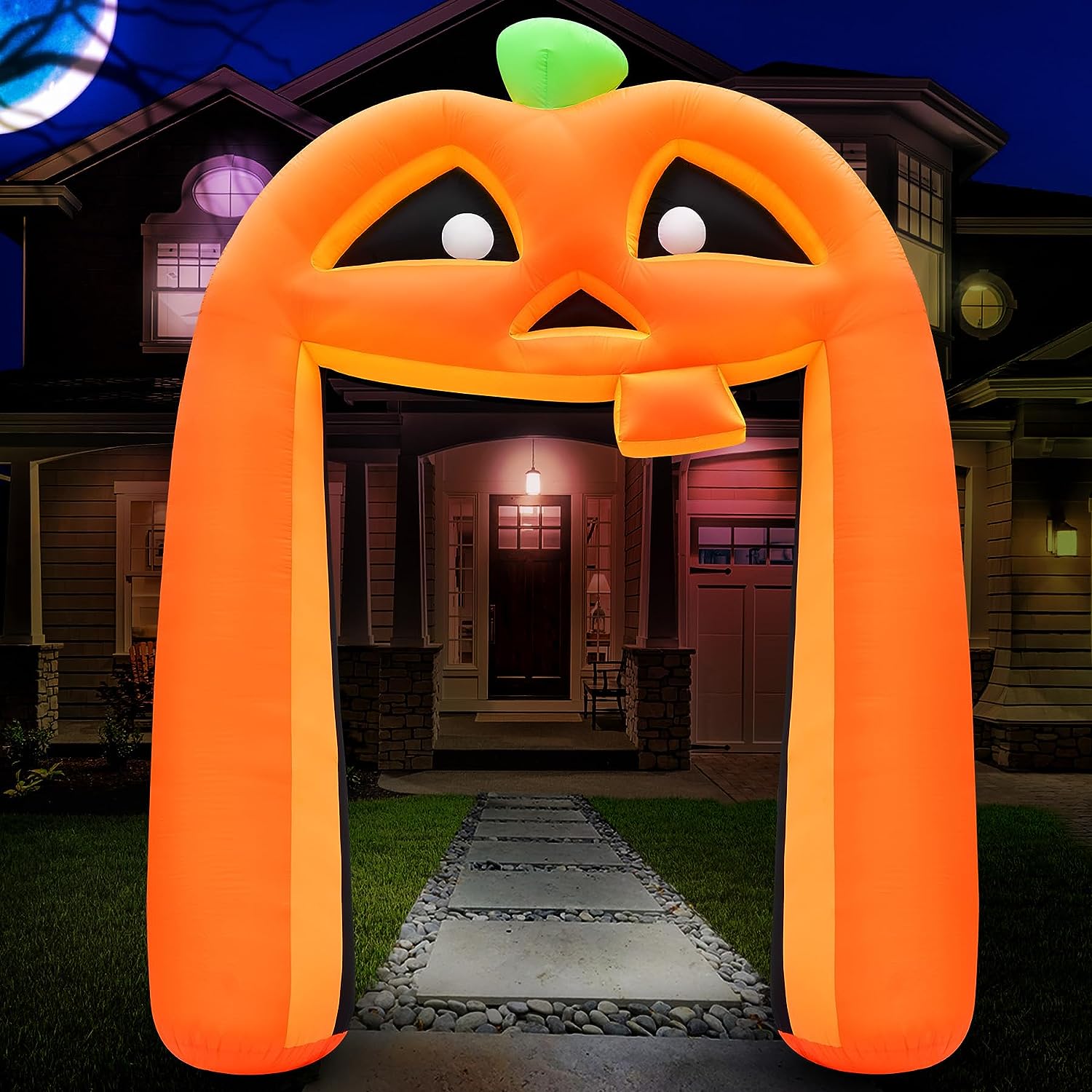 Inflatables Large 10 ft Monster Mouth Archway Inflatable Outdoor