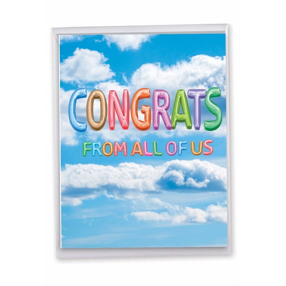 Inflated Messages Congratulations Card