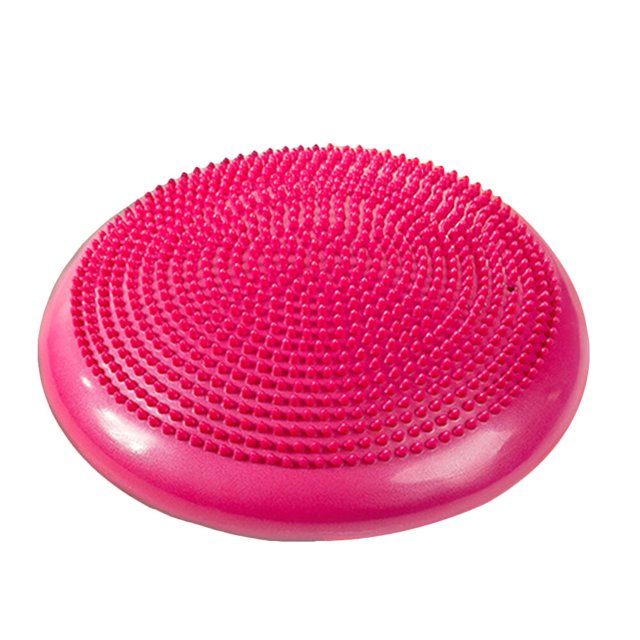 Inflated Stability Wobble Cushion Extra Thick Core BalanceDisc Wiggle