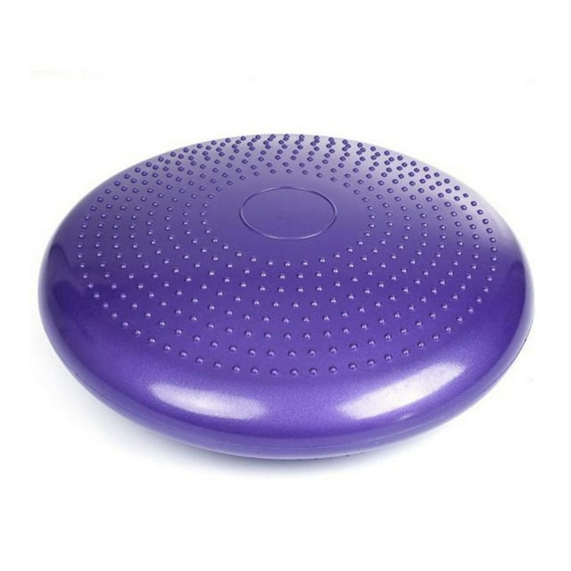 Inflated Stability Wobble Cushion Extra Thick Core BalanceDisc Wiggle