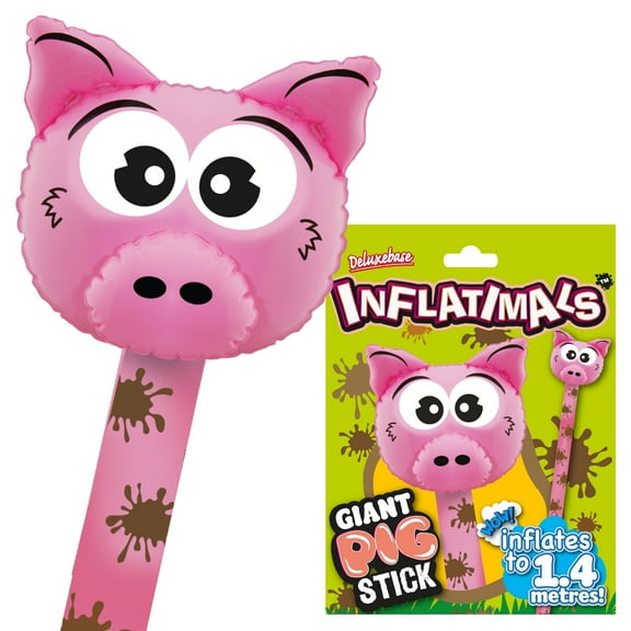 Inflatimals - Pig from Deluxebase. Fun Large Inflatable Farm Animal for Parties & Play.