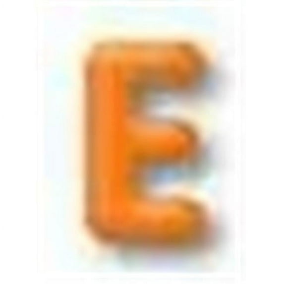Infletters 505 14in Inflatable Letter E- Orange- Pack of 12