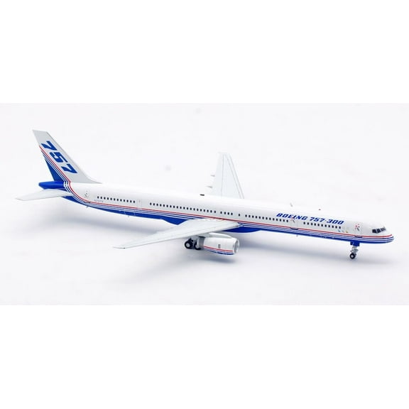 Inflight200 1:200 Boeing 757-300 N757X (House Colors) Diecast Plane with Stand