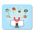 thumbnail image 1 of Influence Client Attracting Online Customers Hand with Magnet Attract People and Money in Screen Content Mousepad Mouse Pad Mouse Mat 9x10 inch, 1 of 3