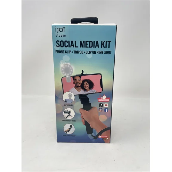 Influencer Kit / Social Media For Tiktok Facebook Instagram & Youtube Ijoy